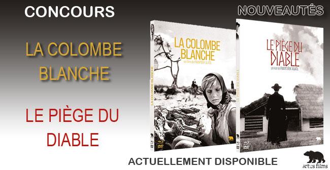 Tentez de gagner des combos BLU-RAY/DVD de La Colombe Blanche et Le Pige du Diable