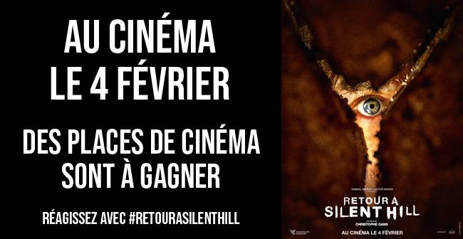 Tentez de gagner des places de cin�ma pour Retour � Silent Hill