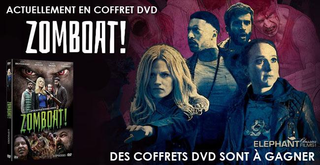 Tentez de gagner des coffrets DVD de la mini-s�rie Zomboat !