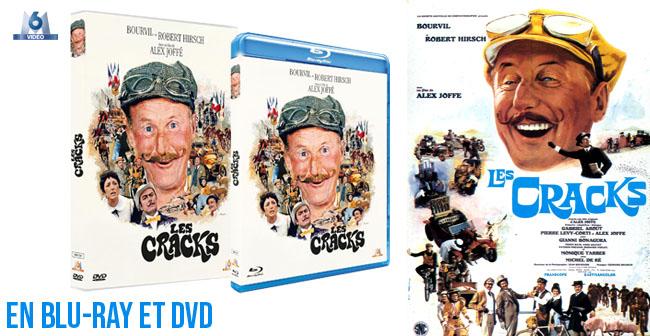 Tentez de gagner un DVD et un BLU-RAY de Les Cracks
