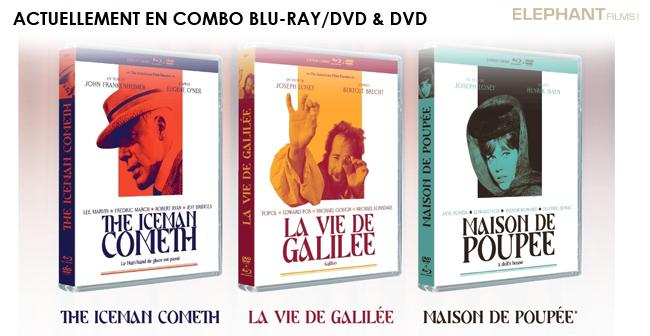 Tentez de gagner des combos BLU-RAY/DVD de Maison de Poup�e, La Vie de Galil�e et The Iceman Cometh