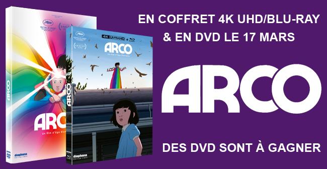Tentez de gagner des DVD d'Arco