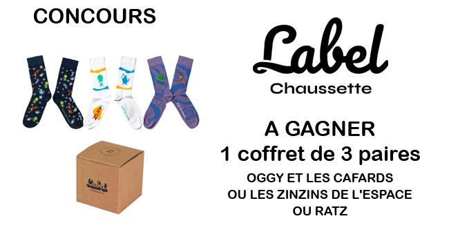Tentez de gagner un coffret de 3 paires de chaussettes