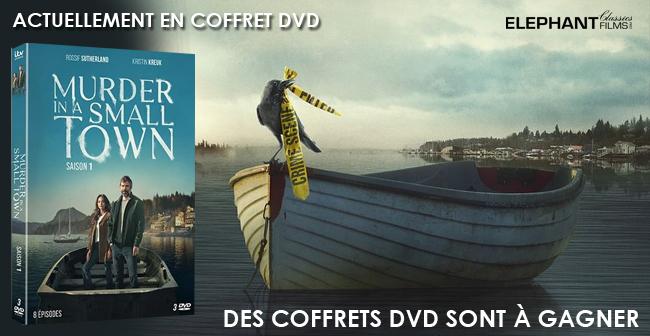 Tentez de gagner des coffrets DVD de la saison 1 de Murder in a Small Town