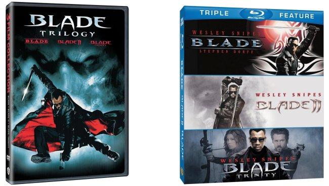 Blade la Trilogie actuellement en coffret DVD et BLU-RAY