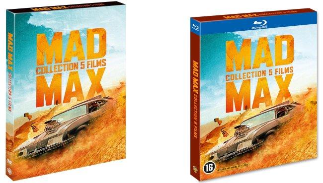 Mad Max - Collection 5 Films en coffret DVD et BLU-RAY