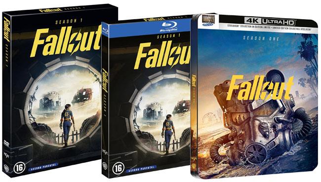 Fallout Saison 1 actuellement en coffret DVD, BLU-RAY et BLU-RAY 4K