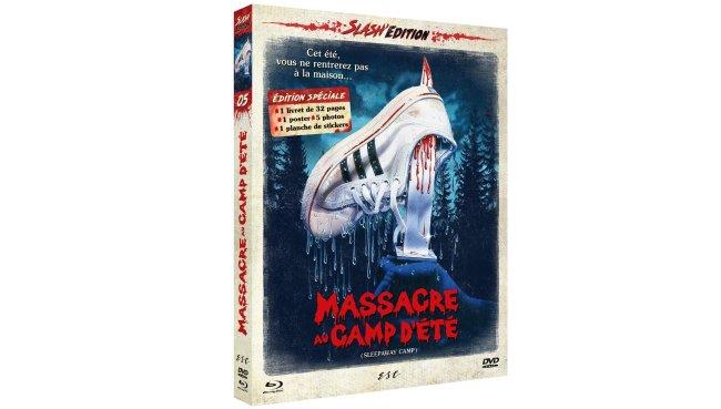 Massacre au Camp d'�t� actuellement en �dition Limit�e Combo BLU-RAY/DVD/Livret